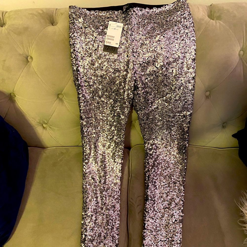 Sequin pants